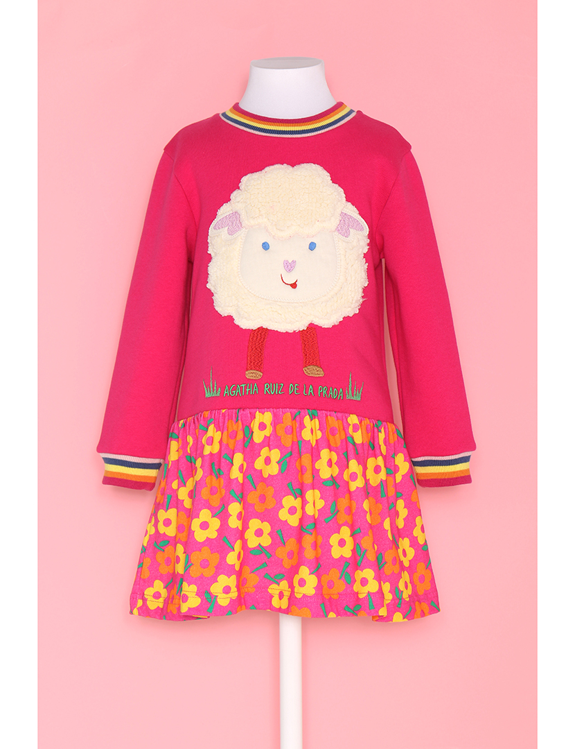 Vestido Menina Multicor