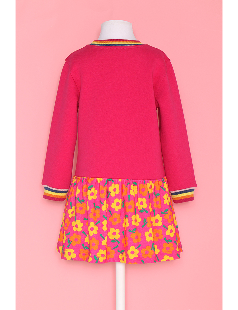 Vestido Menina Multicor