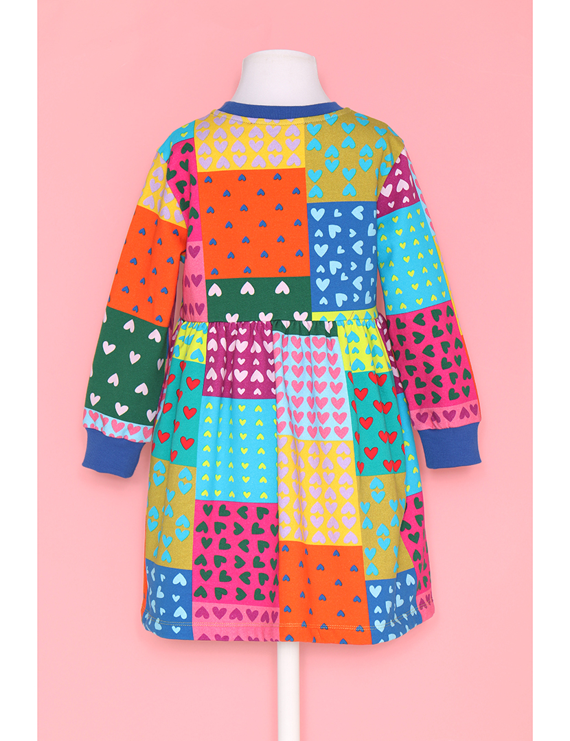 Vestido Menina Multicor