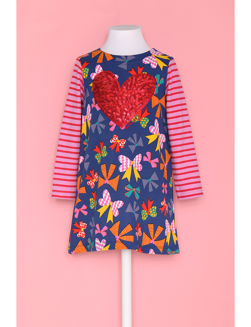 Vestido Menina Multicor