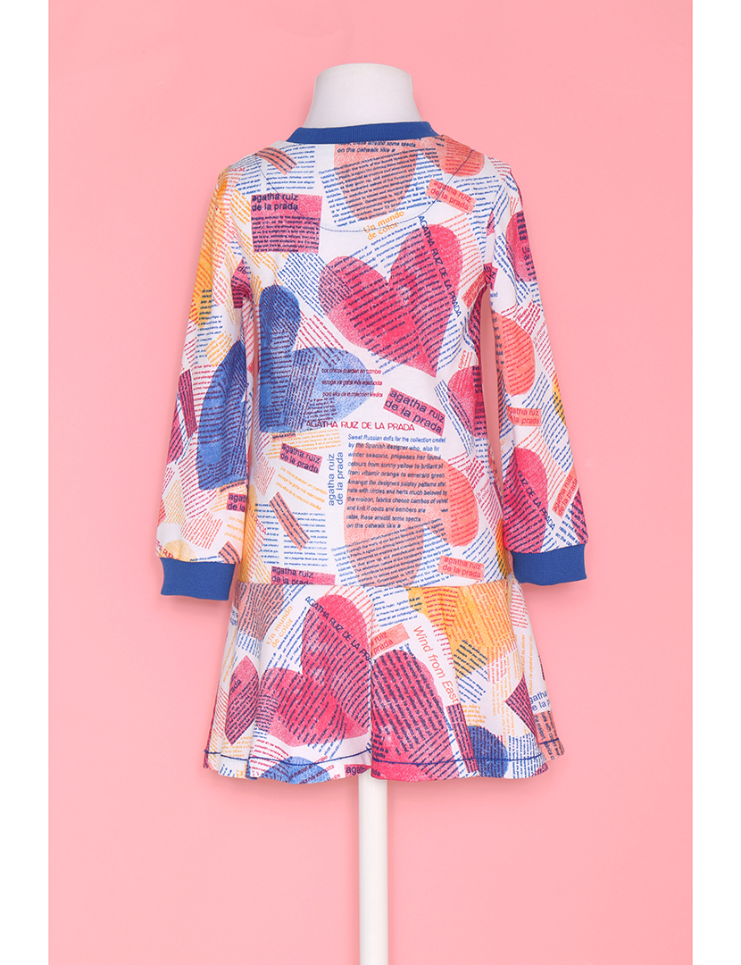 Vestido Menina Multicor