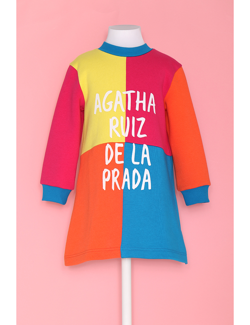 Vestido Menina Multicor