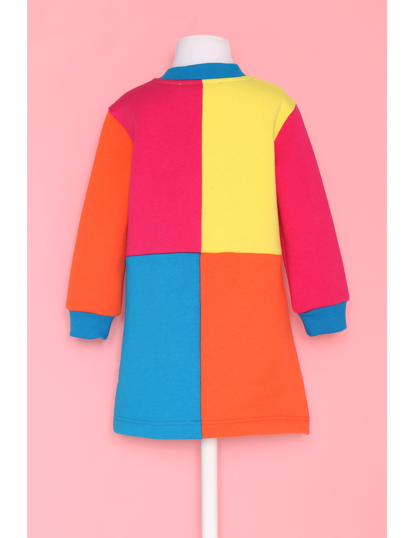 Vestido Menina Multicor