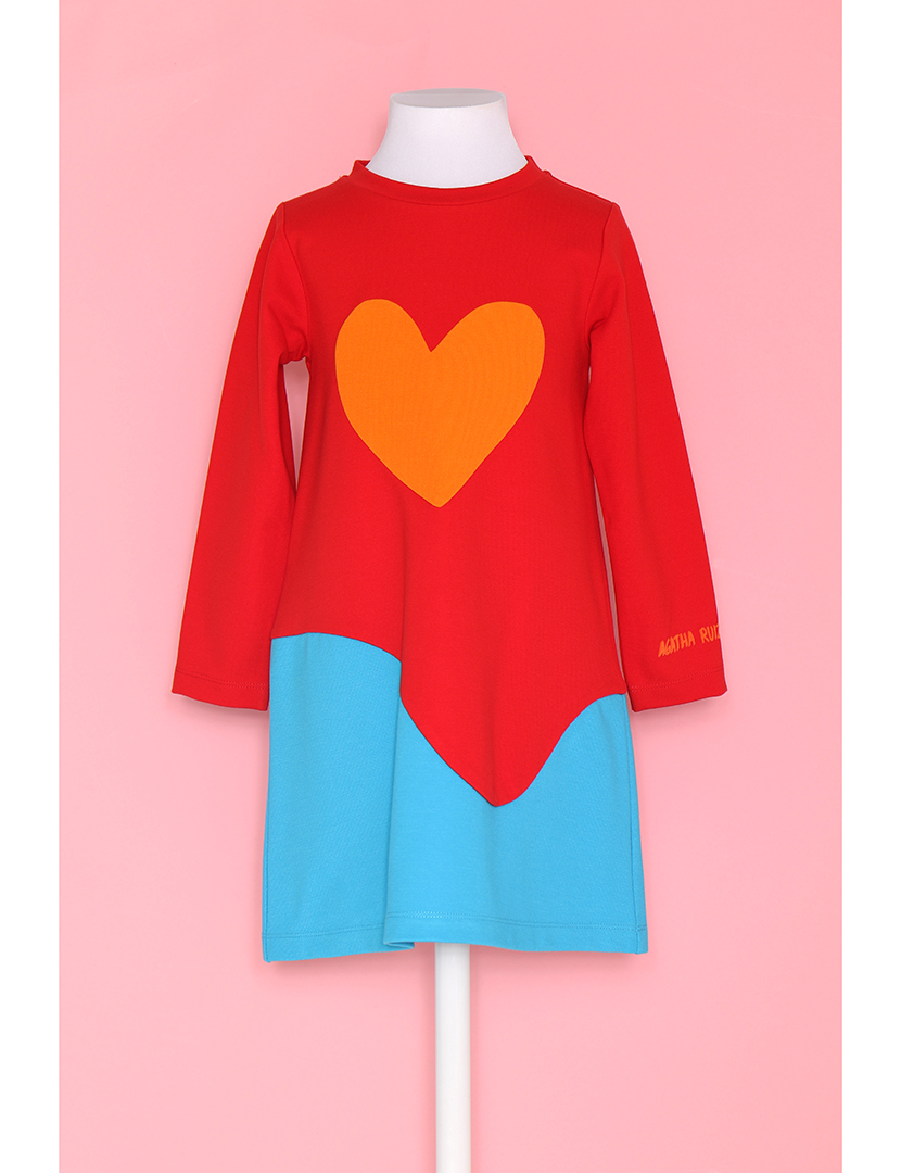 Vestido Menina Multicor