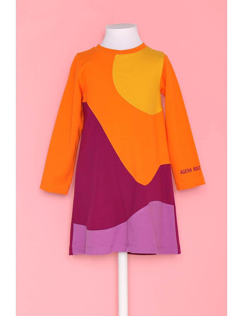 Vestido Menina Multicor