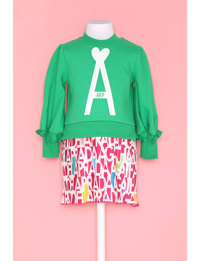 Vestido Menina Multicor