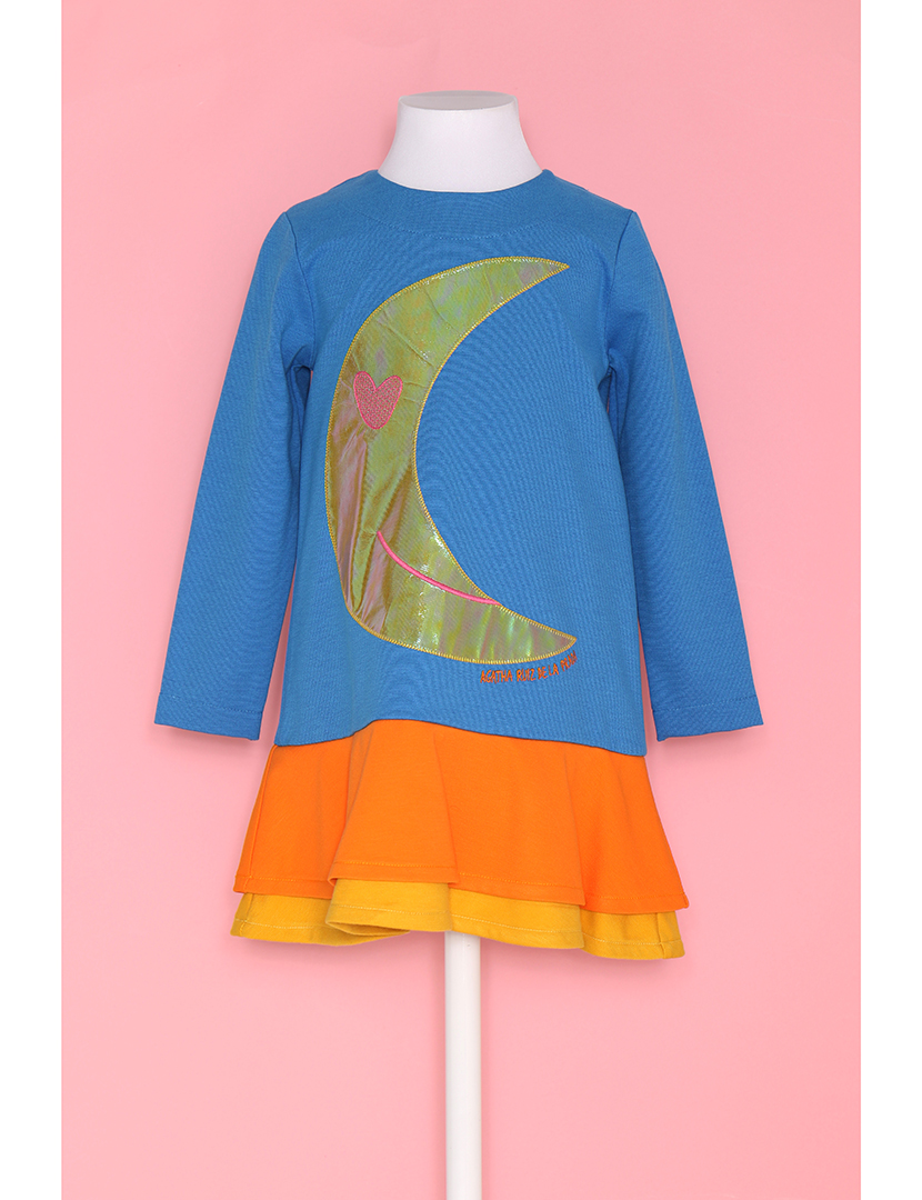 Vestido menina Scramble Dress Arp Multicor