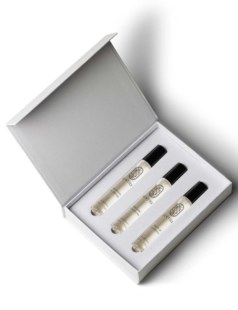 Coleção Discovery Gift Refined (3 peças): Mémoire du temps + Balade in Autumn + Path of Lemons