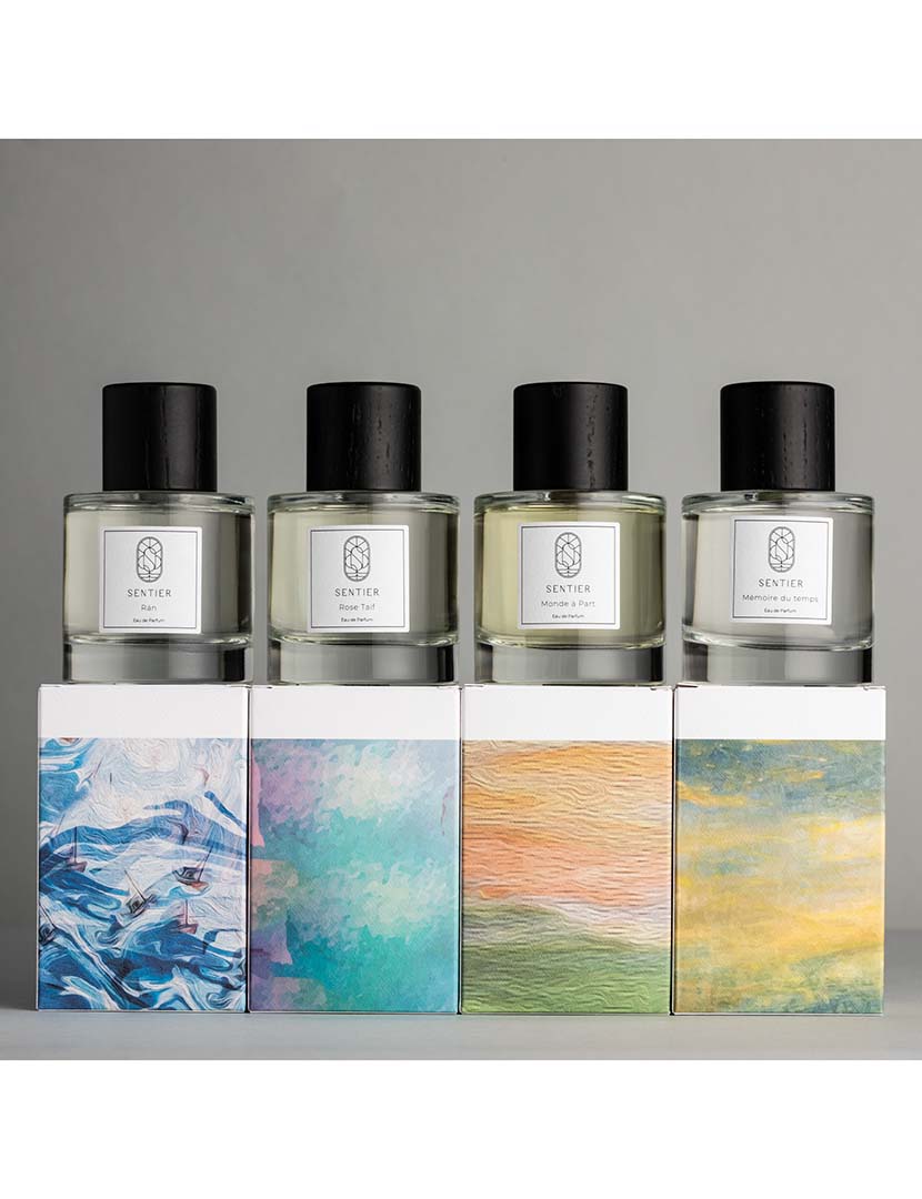 Coleção Muse (4 unidades): Rán + Rose Taif + Monde à part + Mémoire du temps