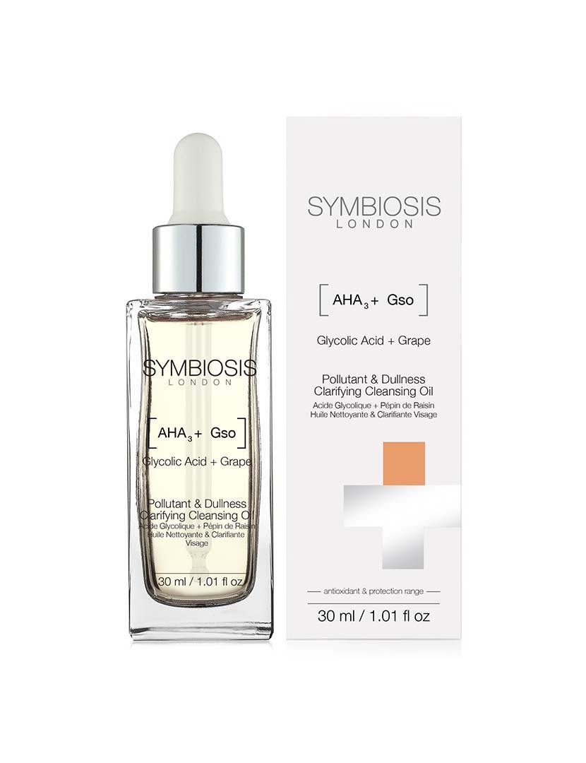 [Ácido Glicólico + Semente de Uva] - Óleo de Limpeza Clareador Antipoluentes e Opacos