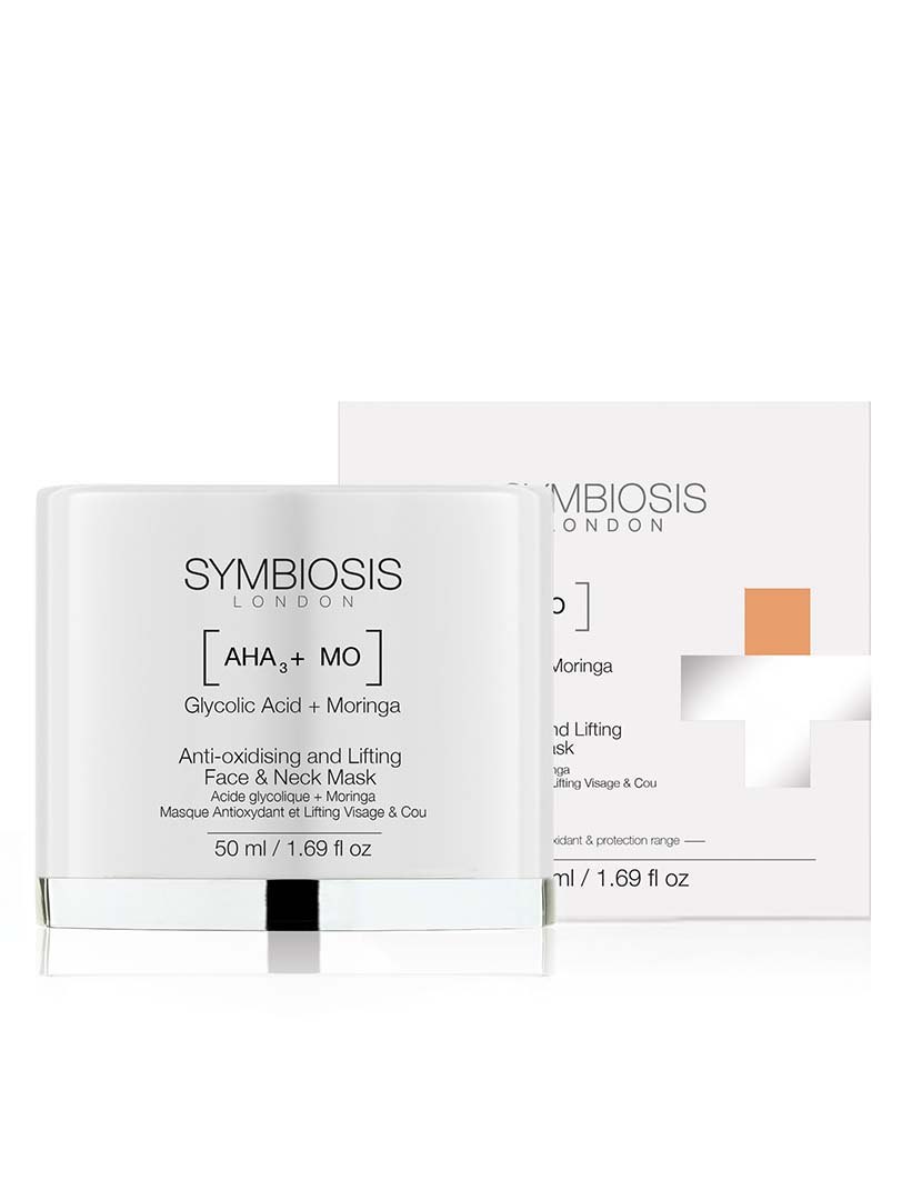 [Ácido Glicólico + Moringa] - Máscara Antioxidante e Lifting para Rosto e Pescoço