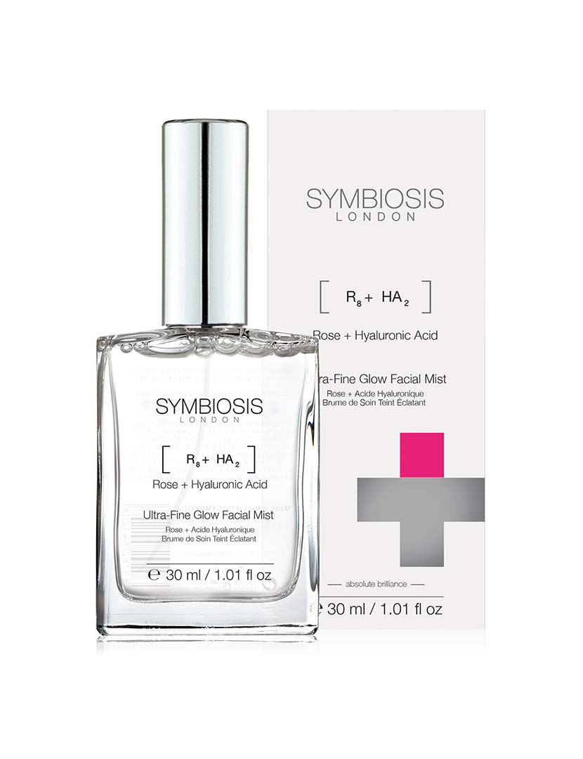 [Rosa + ácido hialurônico] Névoa facial com brilho ultrafino