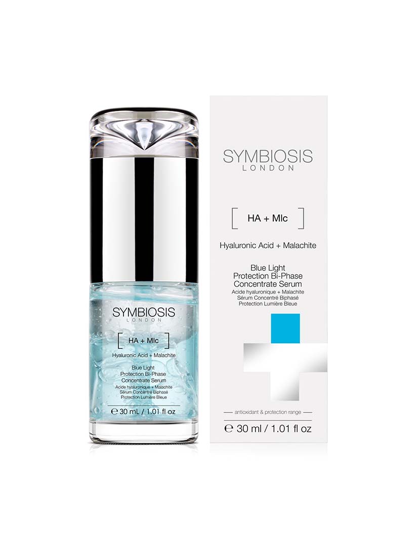 [Ácido hialurônico + malaquita] Sérum concentrado bifásico de proteção contra luz azul