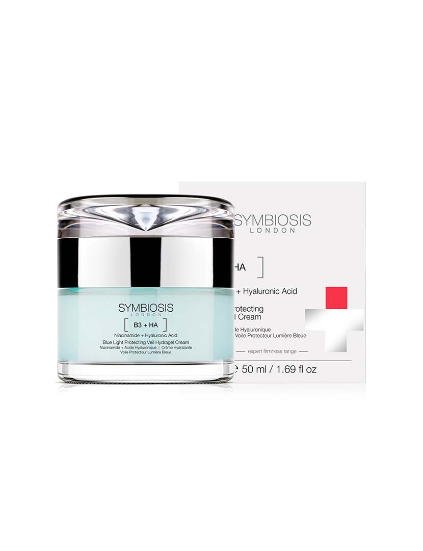 [Niacinamida + ácido hialurônico] Creme Hydragel de véu protetor de luz azul