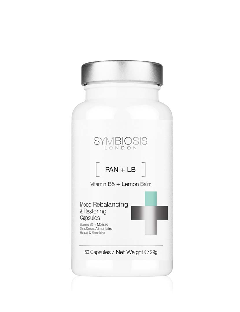 [Vitamina B5 + Erva-cidreira] Cápsulas para reequilíbrio e restauração do humor