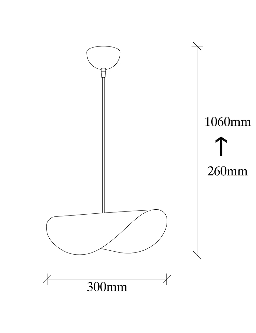 Candeeiro Suspenso Sivani MR 830