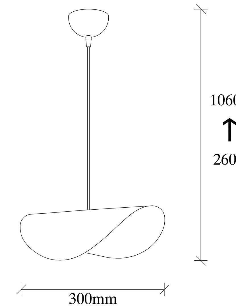 Candeeiro Suspenso Sivani MR 829