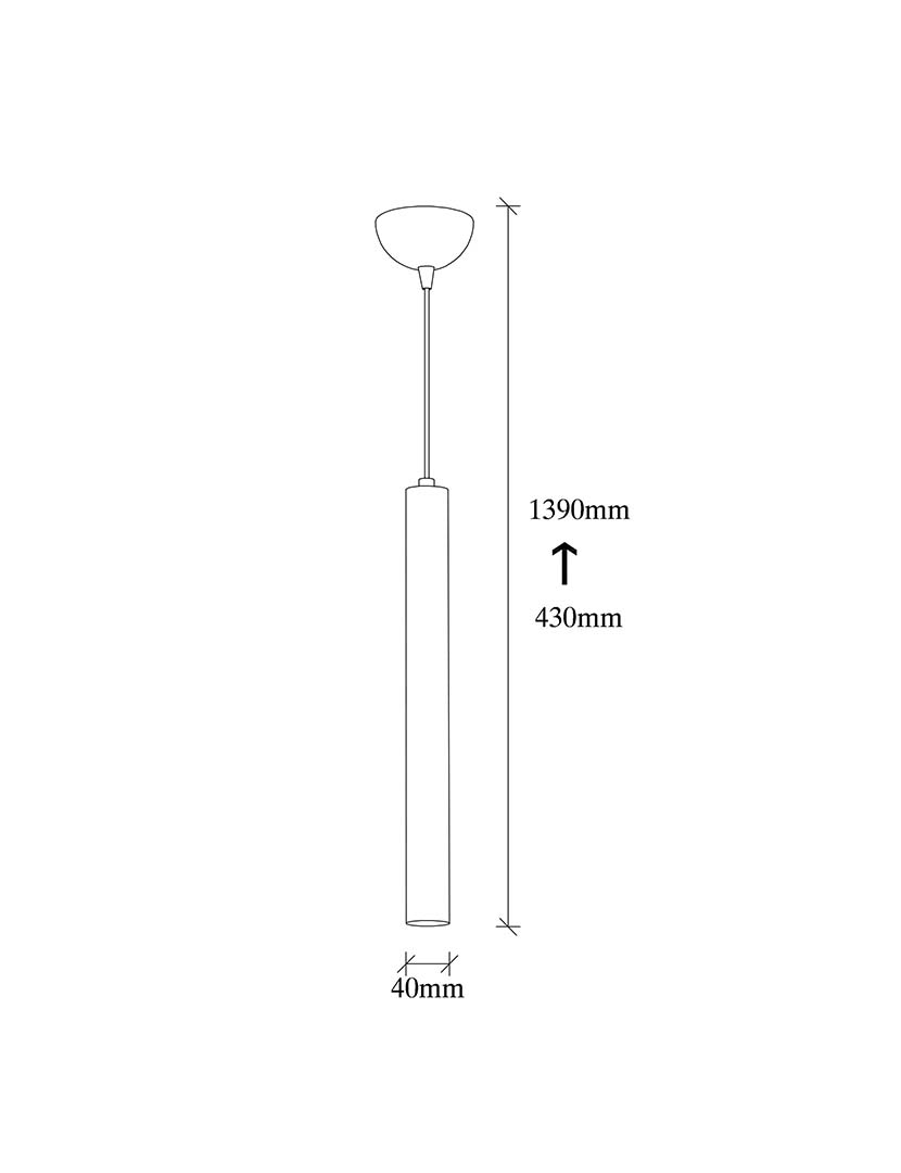 Candeeiro Suspenso Tempo 2072