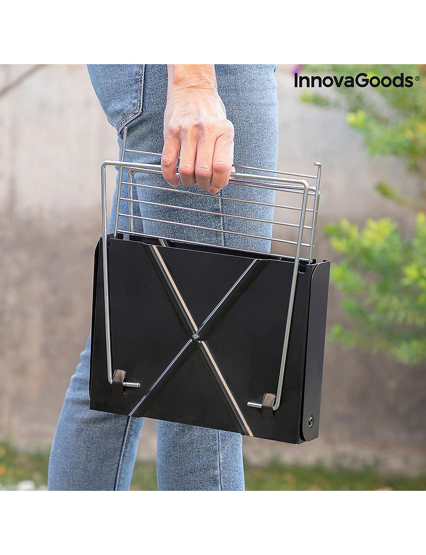 Mini Grelhador Carvão Foldecue