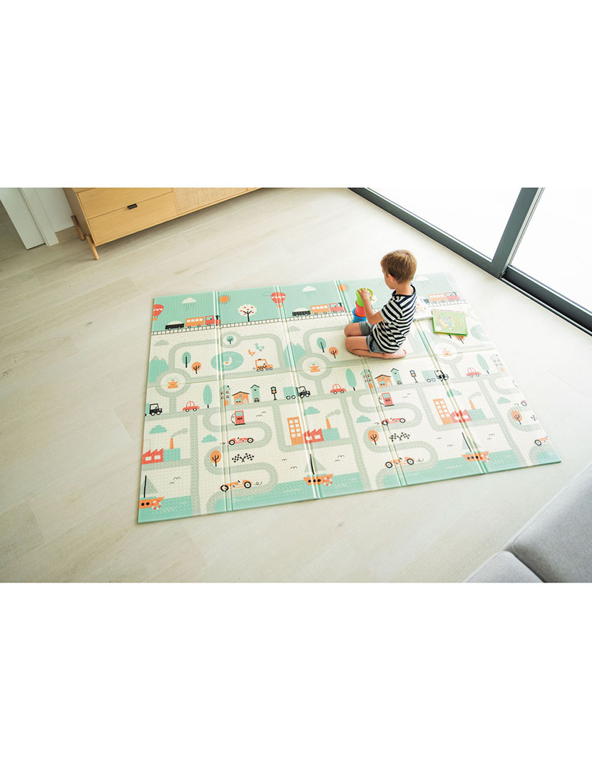 Tapete Jogo 150x200 Town-Jungle