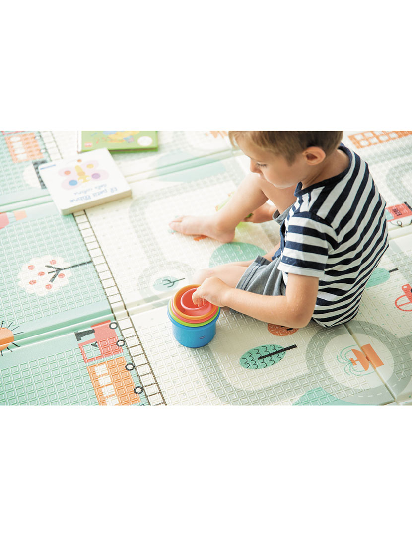 Tapete Jogo 150x200 Town-Jungle