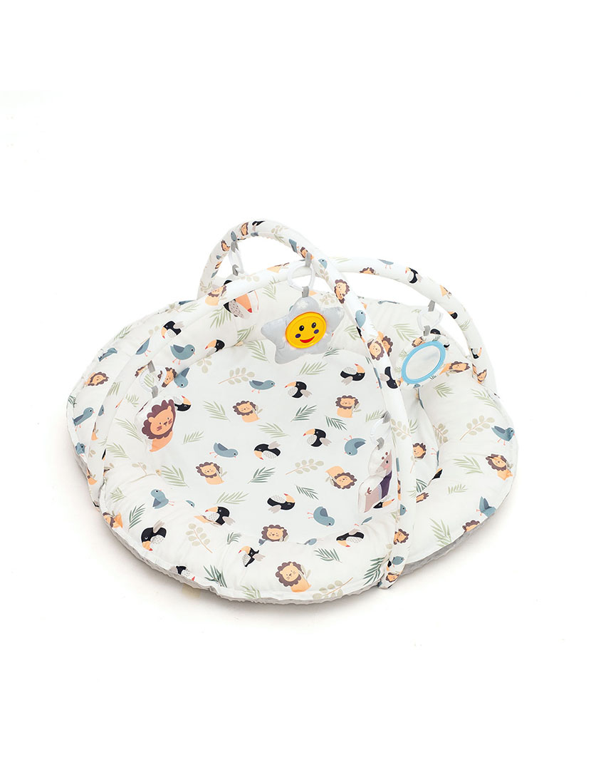 Tapete Atividades Cinzento