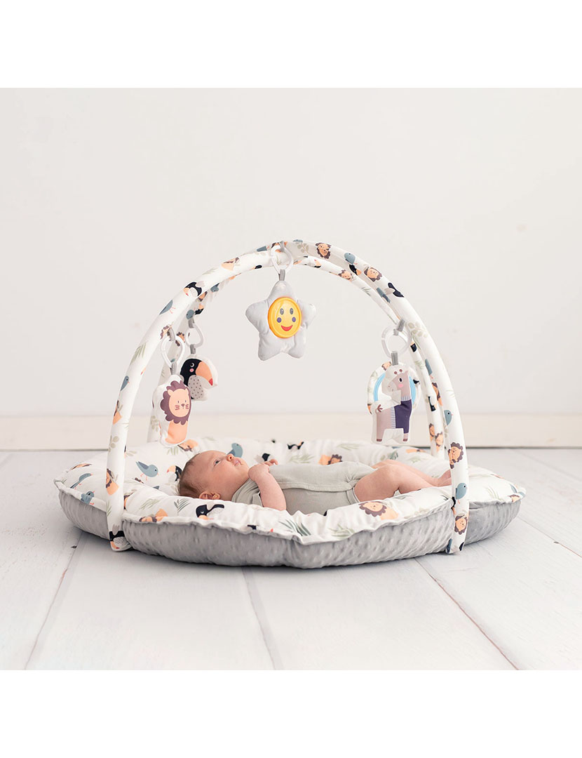 Tapete Atividades Cinzento