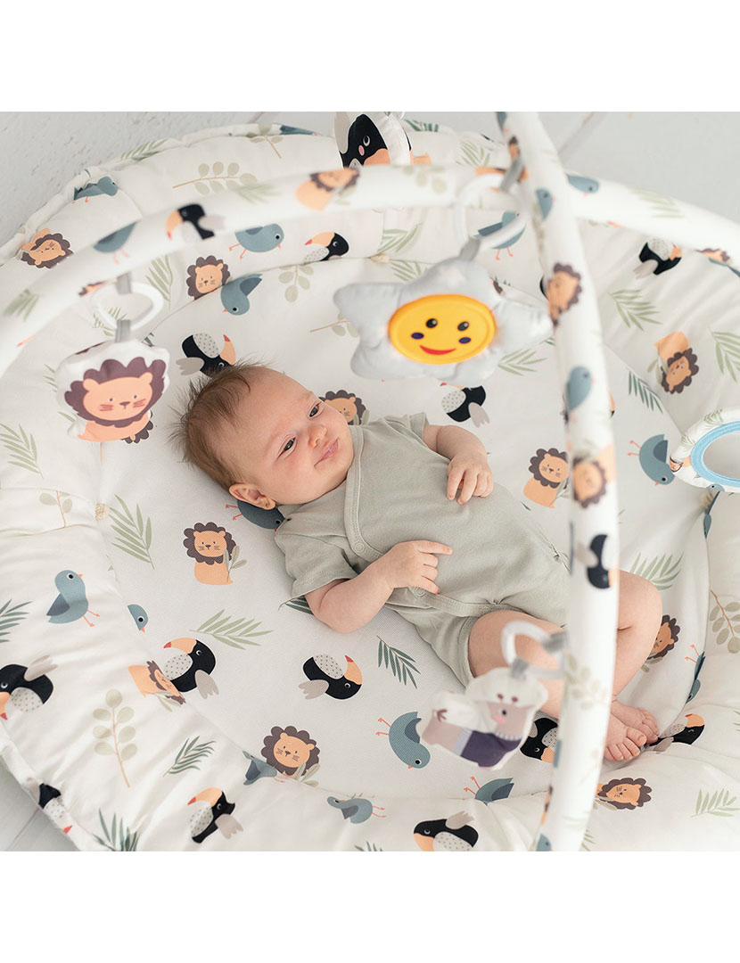 Tapete Atividades Cinzento