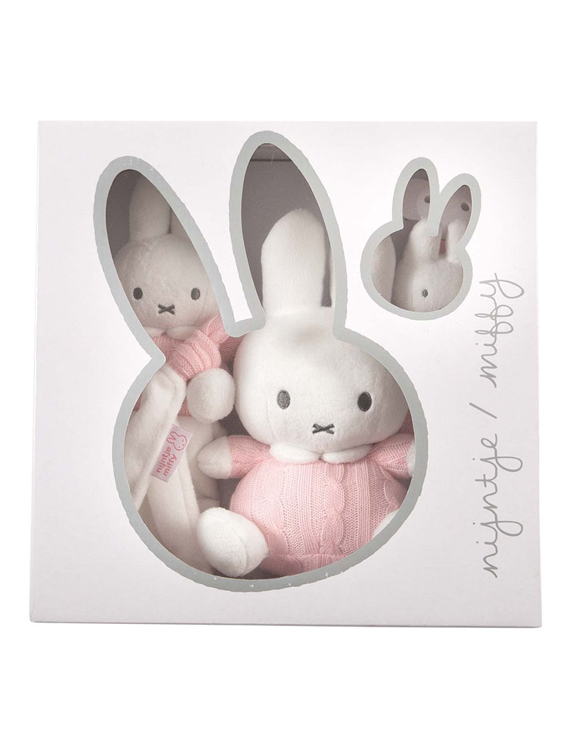 Conjunto 4 Peças Miffy Rosa