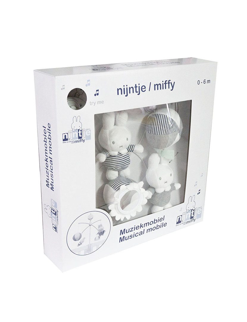 Carrossel Musical Miffy Cinzento