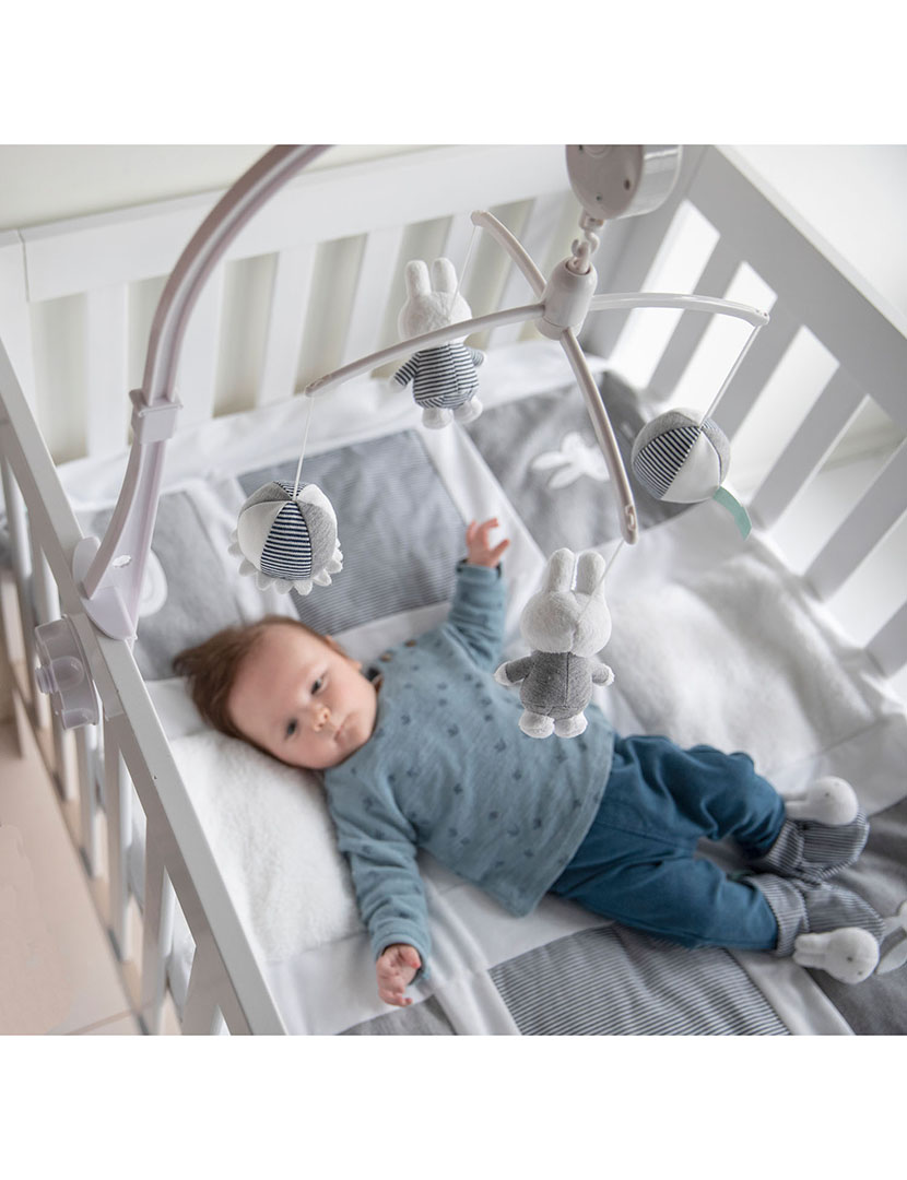 Carrossel Musical Miffy Cinzento