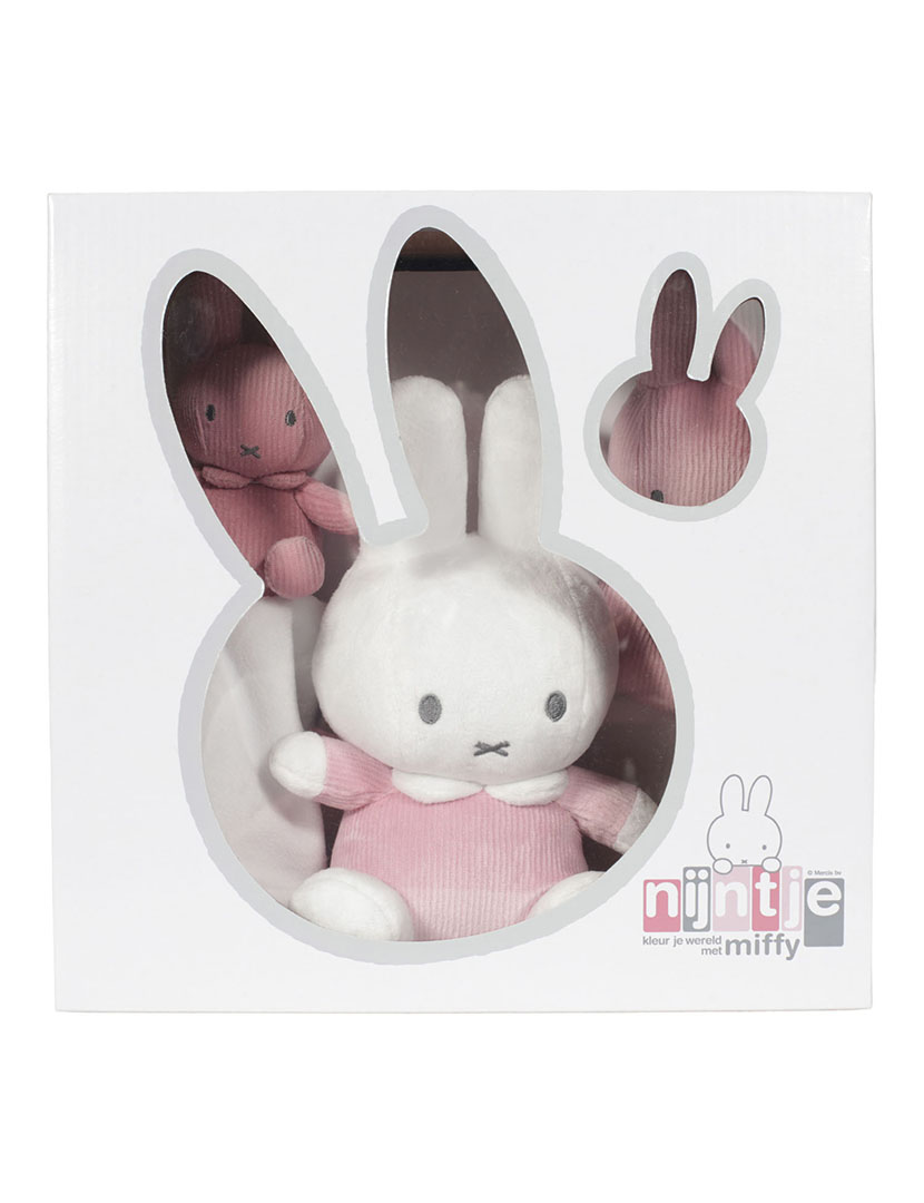 Conjunto 3 Peças Miffy Rosa