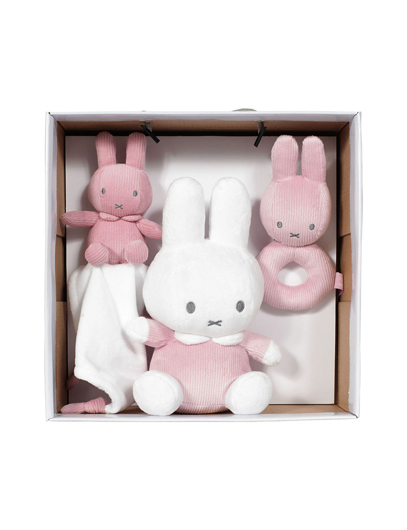 Conjunto 3 Peças Miffy Rosa