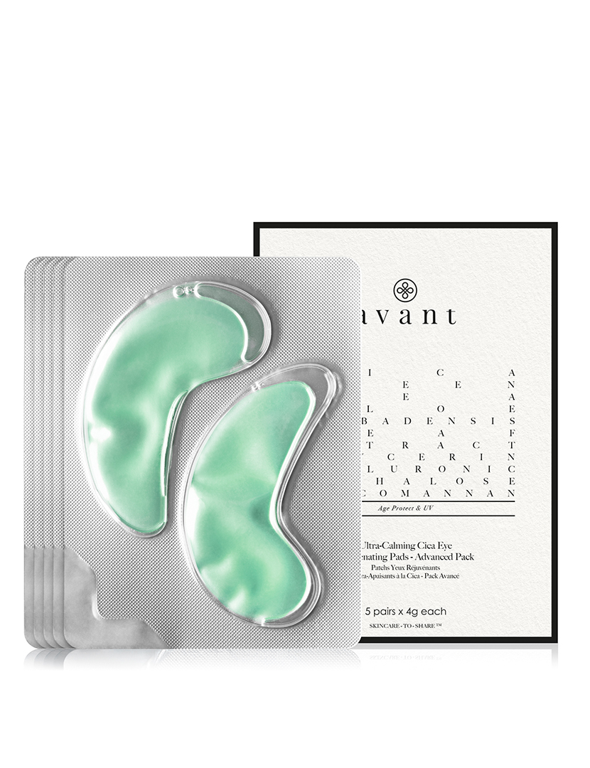 Pacote Avançado - Almofadas Rejuvenescedoras Ultra-Calmantes para os Olhos com Cica