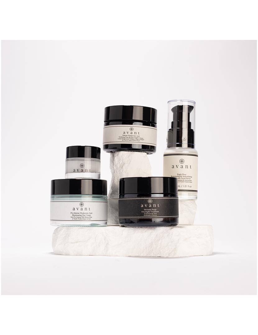 Kit 5 etapas - Creme noturno + Creme dia + Creme olhos  + Soro facial + Tratamento Noturno 