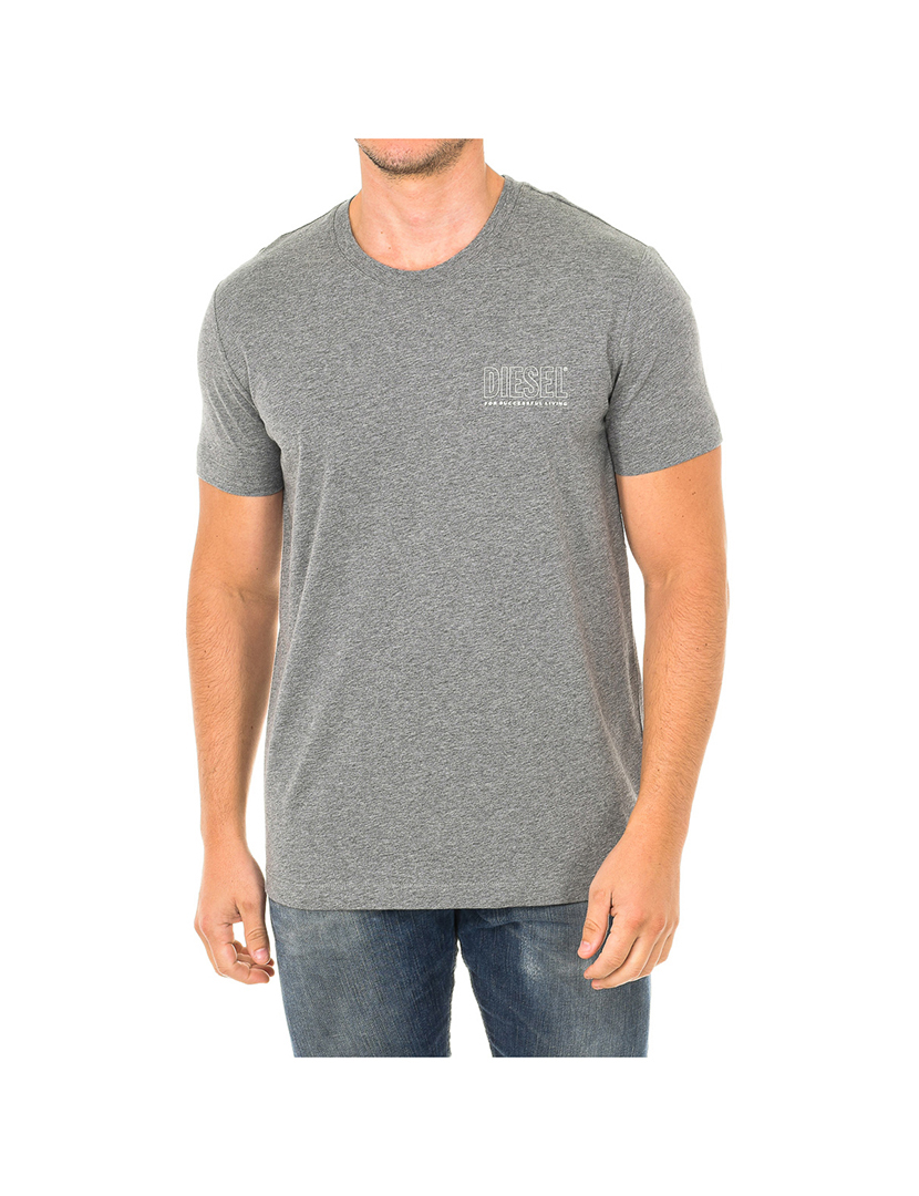 T-Shirt Homem Cinzento