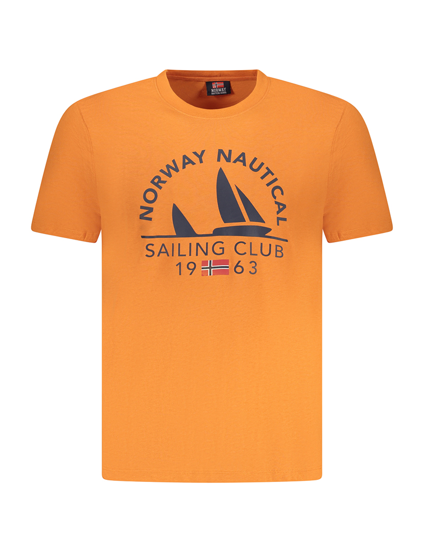 T-Shirt Homem Laranja