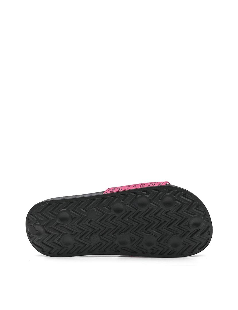 Chinelos Senhora Branco e Fuschia