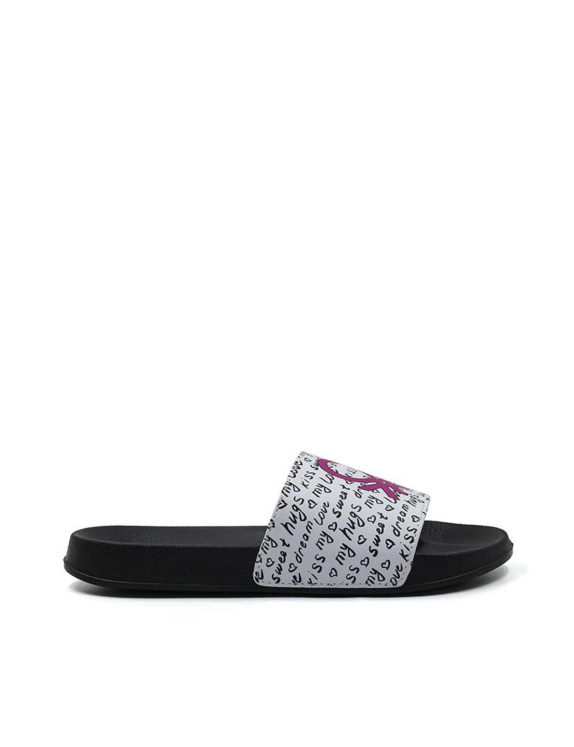 Chinelos Senhora Preto e Branco