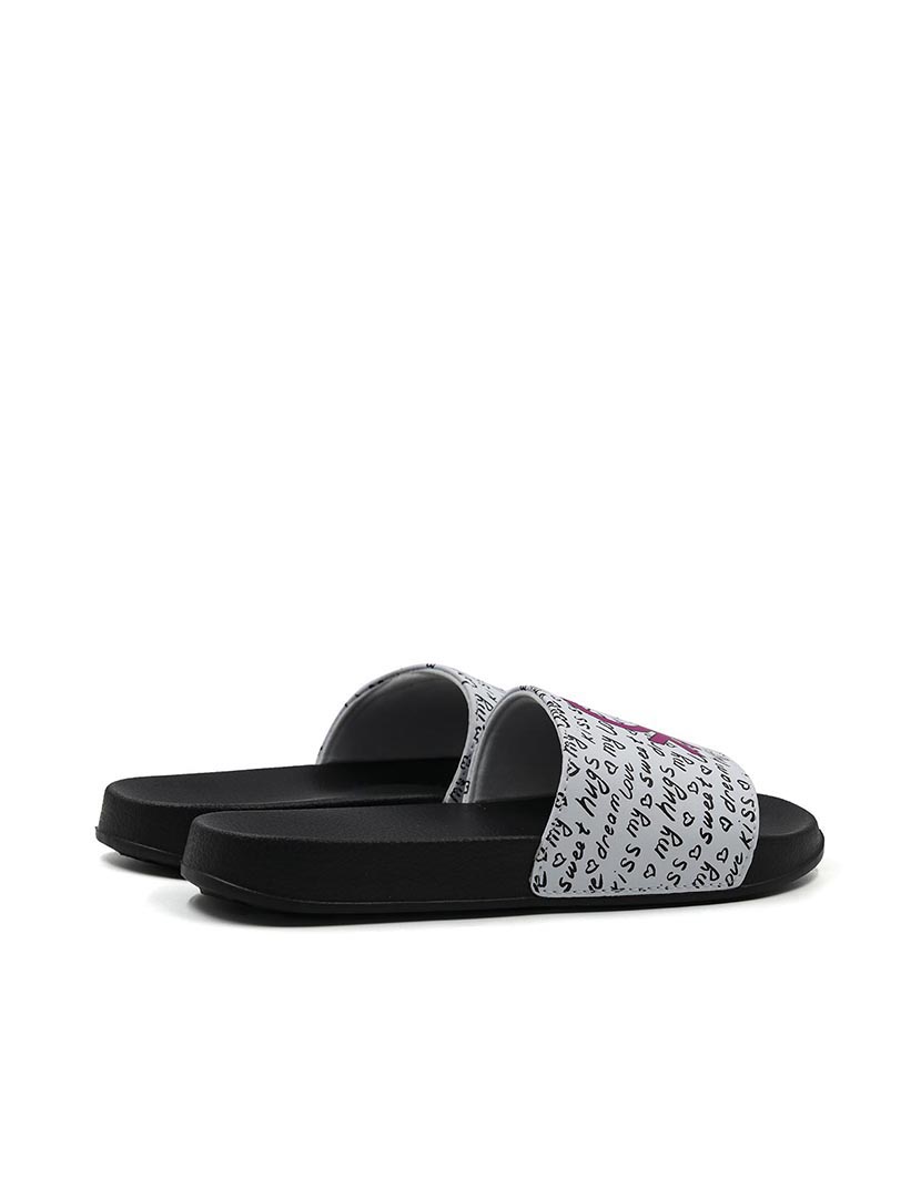 Chinelos Senhora Preto e Branco