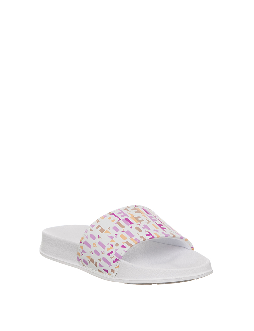 Chinelos Senhora Branco e Fuschia