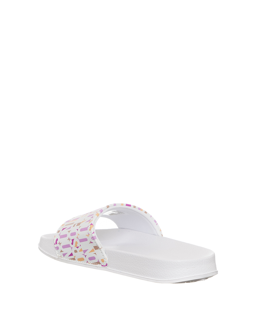 Chinelos Senhora Branco e Fuschia