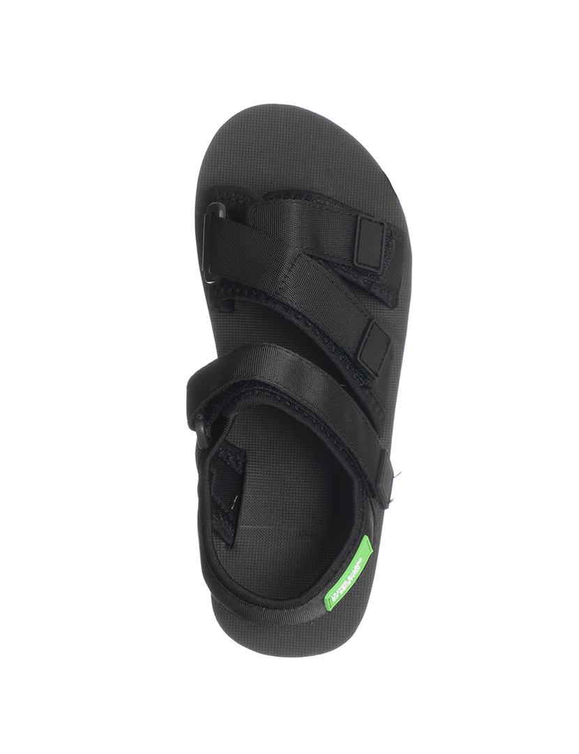 Sandálias Senhora Preto e Fuschia