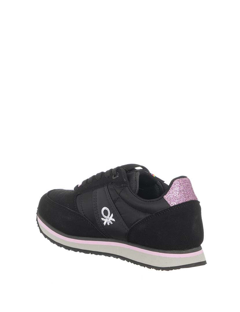 Ténis Senhora Preto e Fuschia