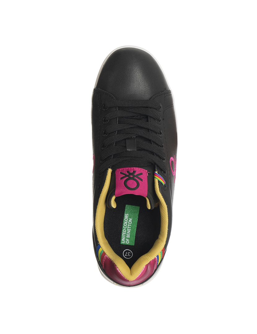 Ténis Senhora Preto e Fuschia