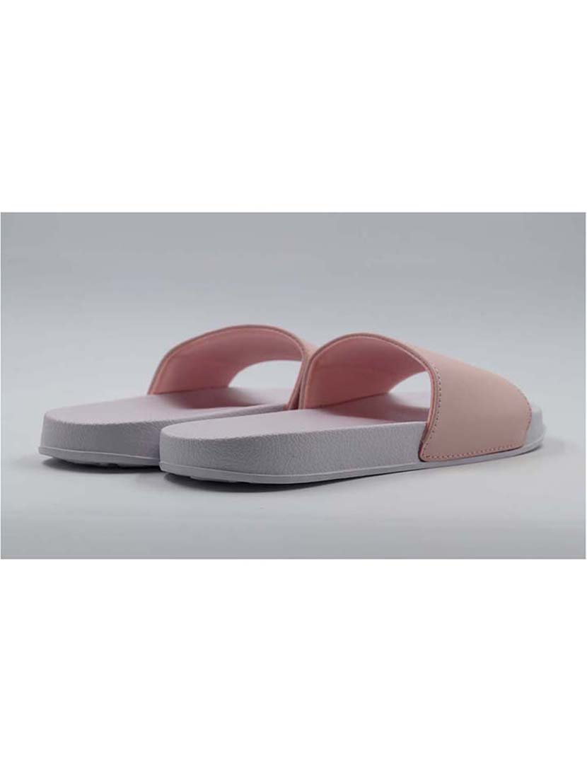 Chinelos Senhora Branco e Rosa Pastel