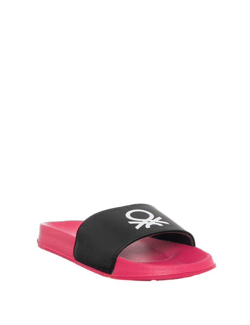 Chinelos Senhora Fuschia e Preto