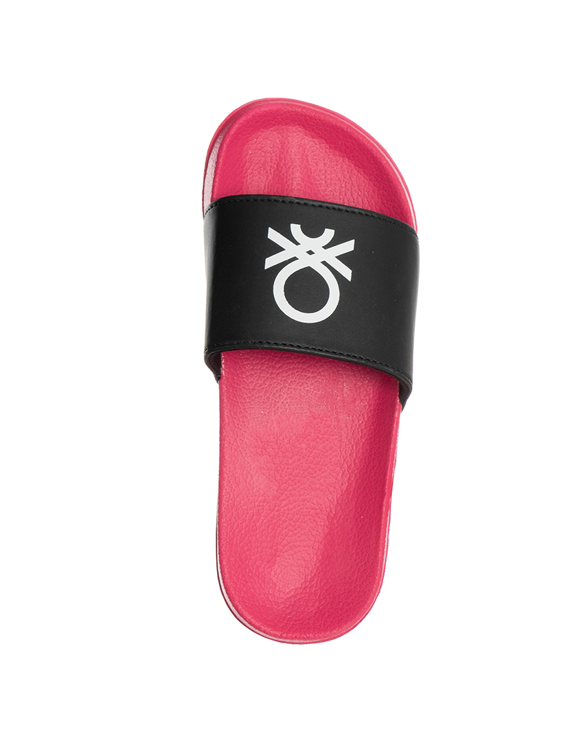 Chinelos Senhora Fuschia e Preto