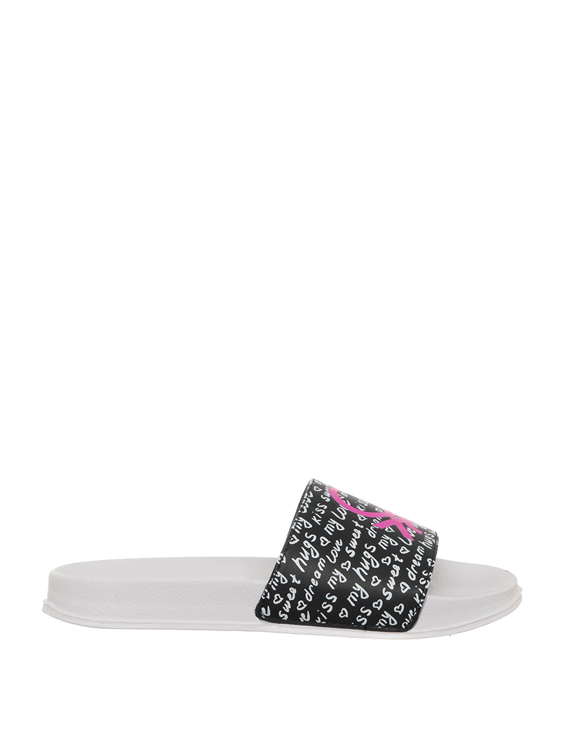 Chinelos Senhora Branco e Preto