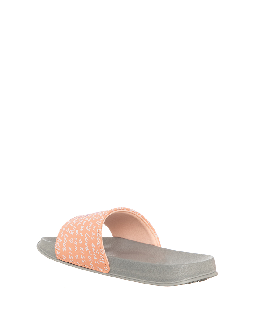 Chinelos Senhora Cinza e Coral